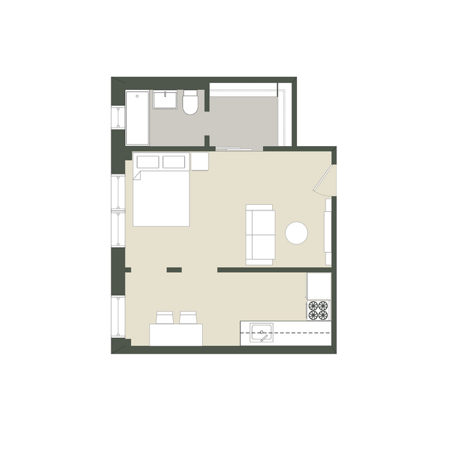 Floorplan - 444 W. St. James Pl.