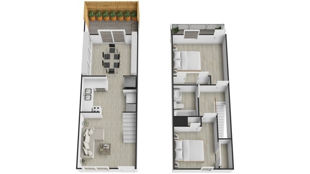 KaloDuo - Spain Townhomes