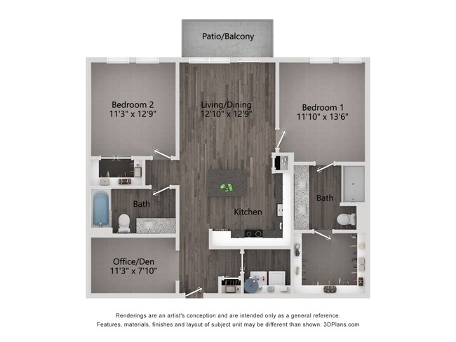 Floorplan - Rowlett Station