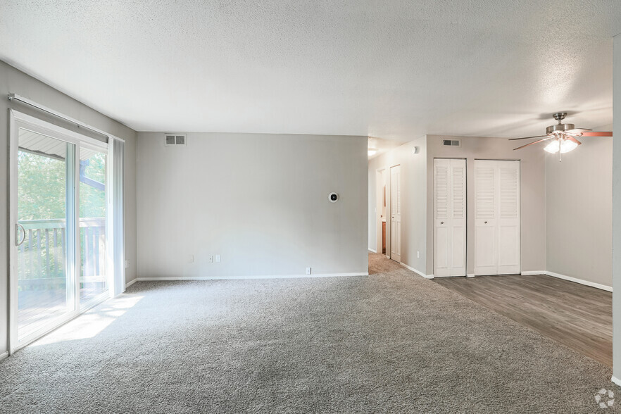 2 BR, 2 BA - Living Room - Brandywine Crossing Apartments