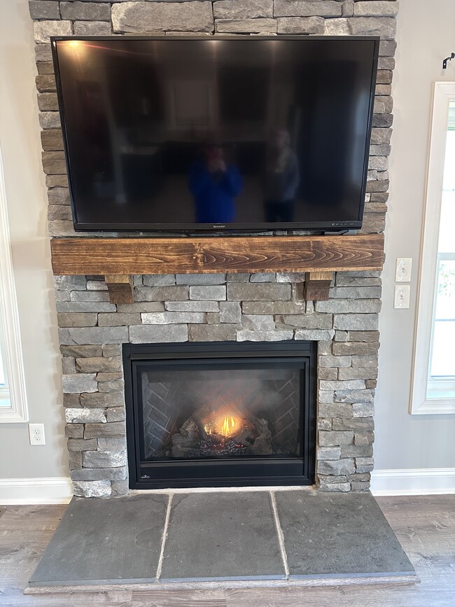 Fireplace (TV not included) - 40 Dale Dr