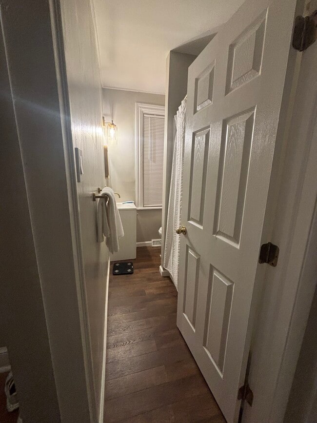 Bathroom with shower and tub - 152 E James St