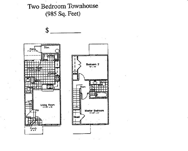 Floorplan - Village of New Hope Apartment Homes