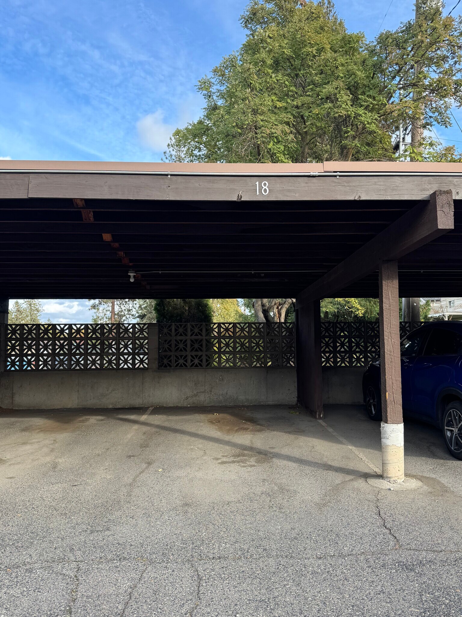 Covered parking space - 2921 E 32nd Ave