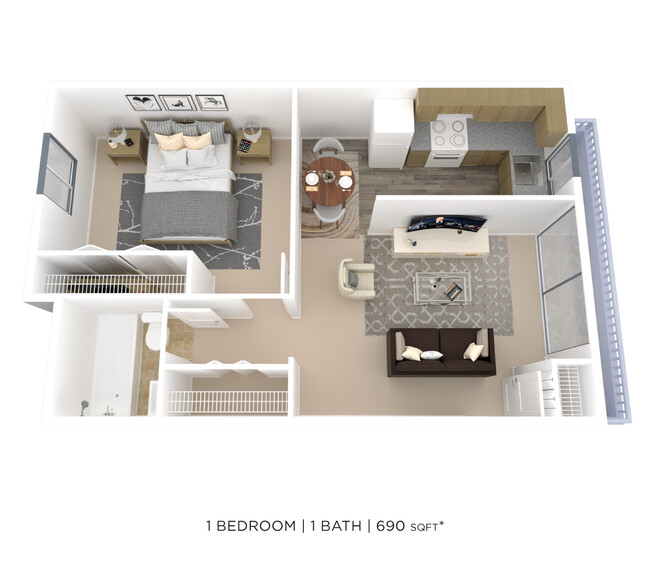 Floorplan - Edgewater Gardens Apartment Homes