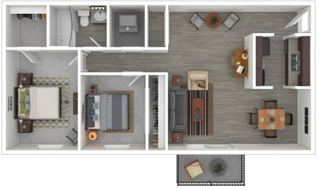 Floorplan - Sterling Pointe Apartments