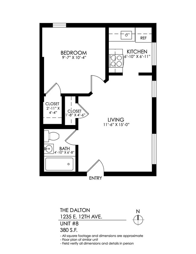 Floorplan - The Dalton