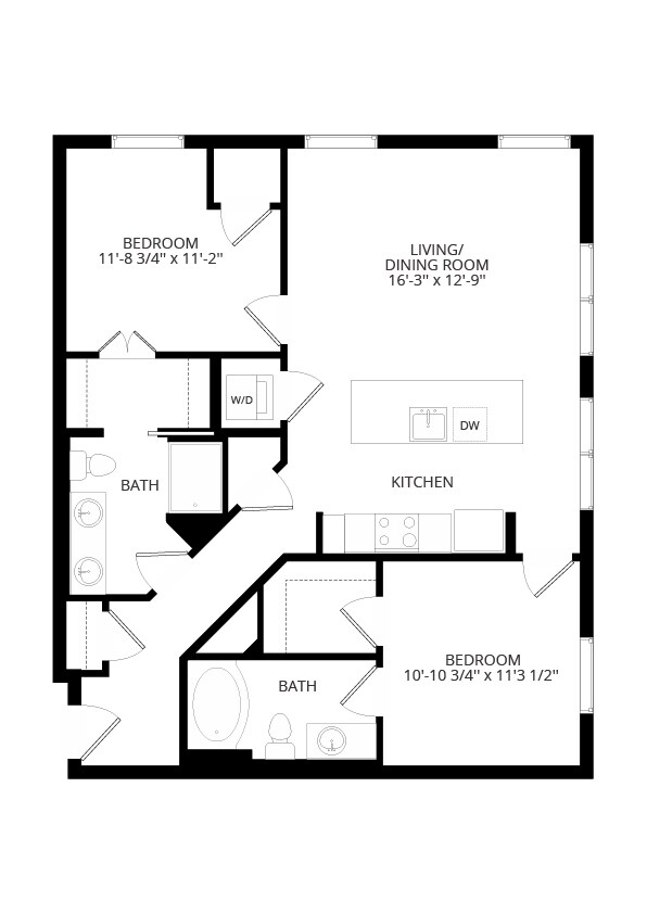 Floorplan - The Collection at Highland Bridge