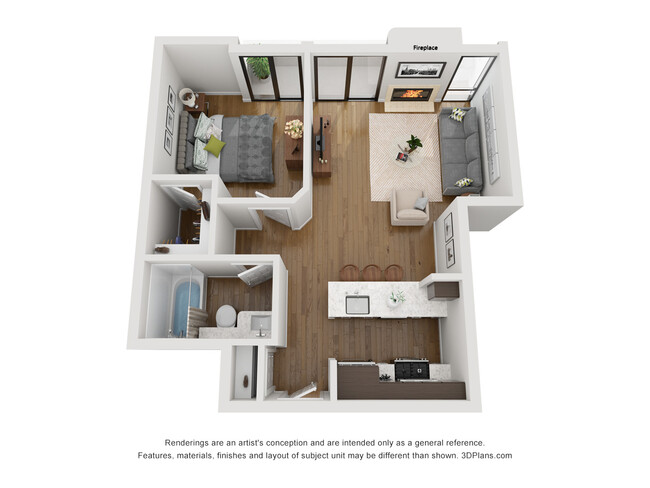 Floorplan - 6651 Franklin