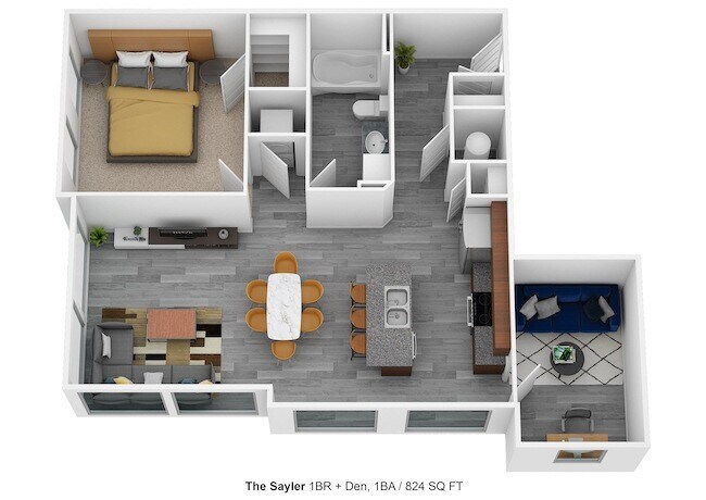 Floorplan - DeSales Flats Apartments*