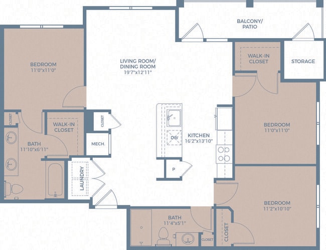 Floorplan - Bridge at Estancia