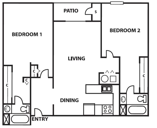 Floorplan - Villas Del Cielo