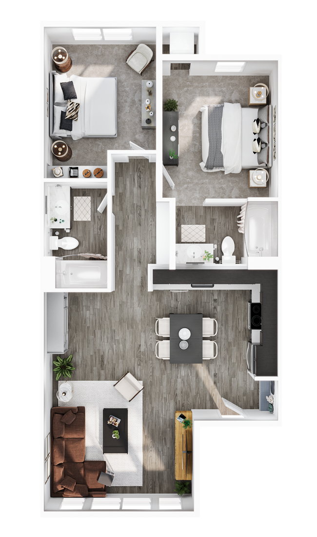 2x2 - Red Table Apartments