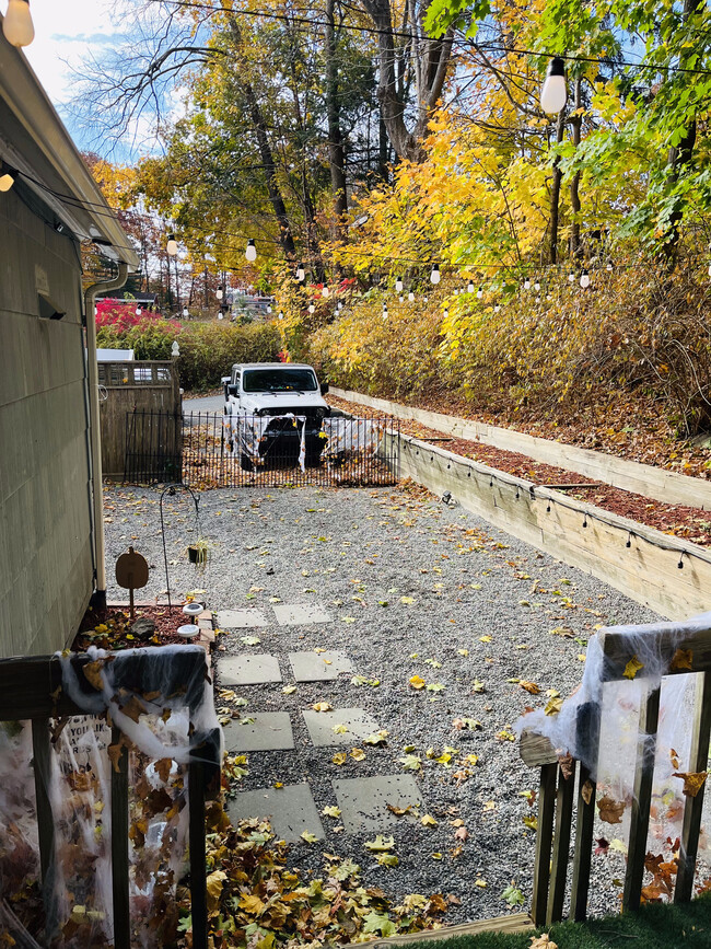 Outside front door - 14 Mountain Ave