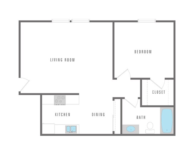 1 Bedroom 1 Bath - Emerald Park