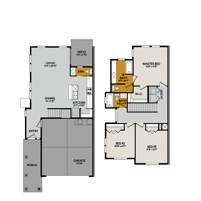 Floorplan - Olympus at Ten Mile