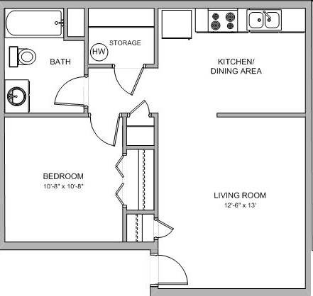 1BR/1BA - Lebanon Properties Apartments