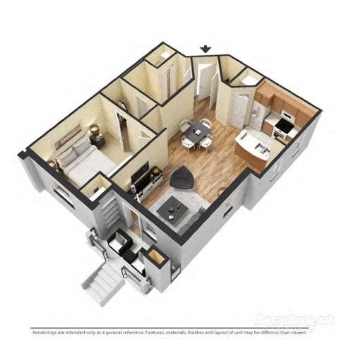 Floorplan - Glacier Valley at Reston Heights