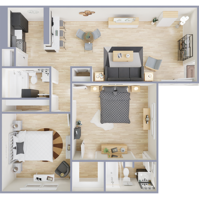 Floorplan - Casa Hills at Dallas West