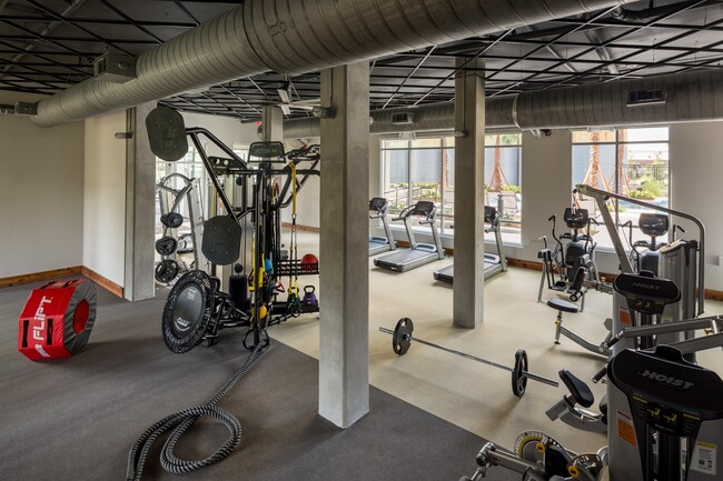 Fitness Center - The Flats at Big Tex