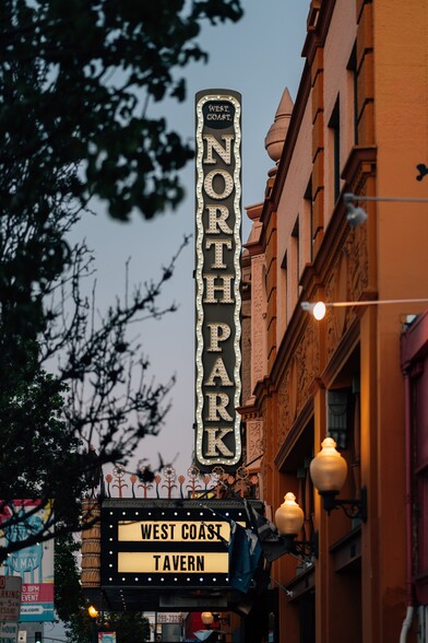 North Park Building Signage - AZUL North Park