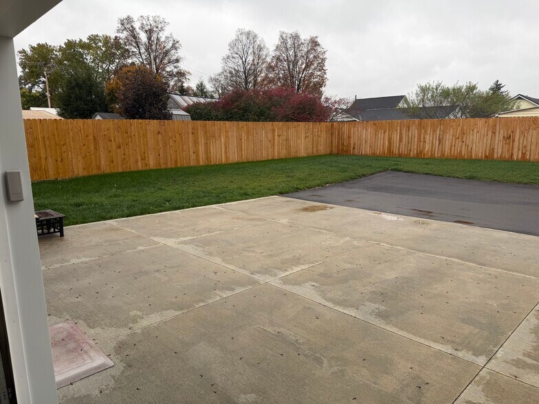 Back yard - 184 School St