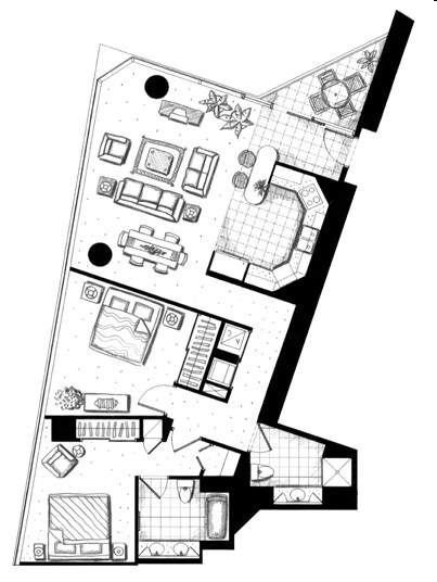 2BR/2BA - Hawaiki Tower