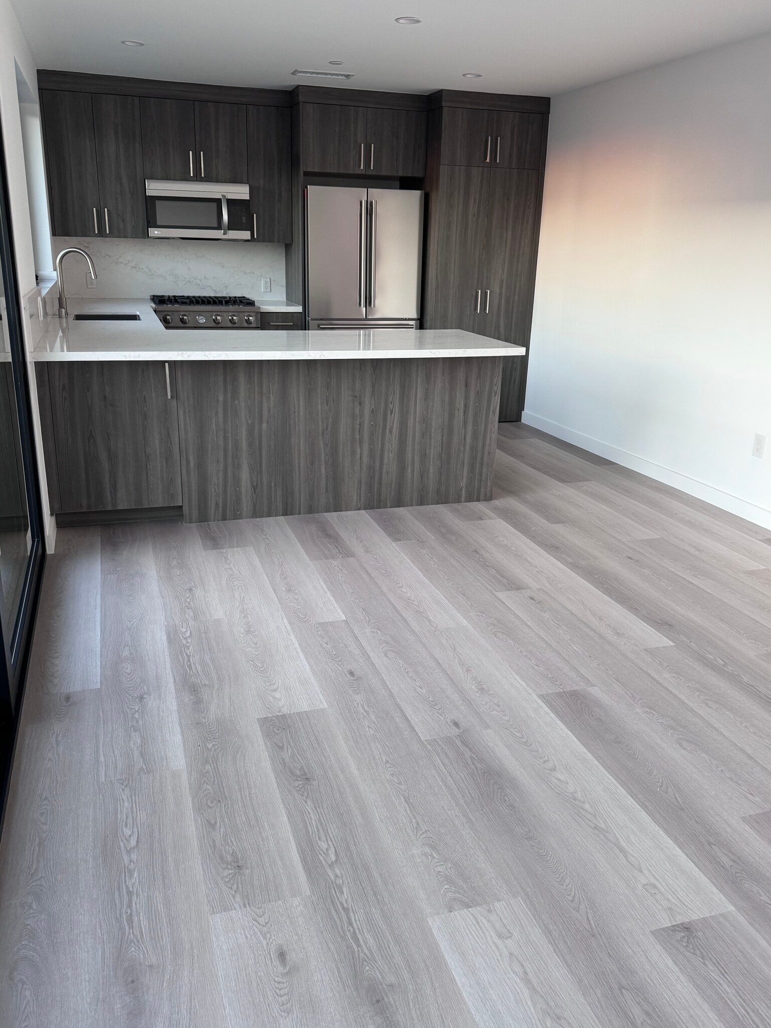 View from living room to kitchen - 2408 Highland Ave