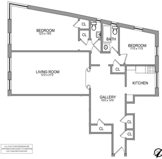 Floorplan - 499 Fort Washington Avenue