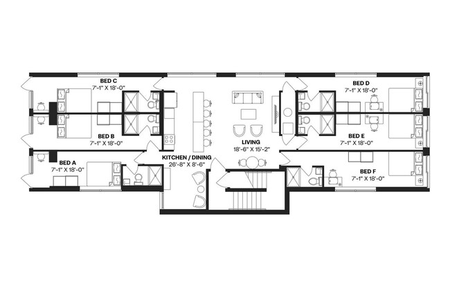 Building Photo - Private bedroom in 6 bed/6 bath Home