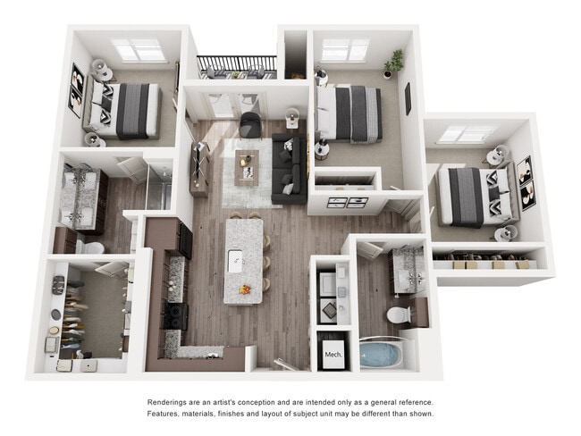 Floorplan - The Heights at Crowley