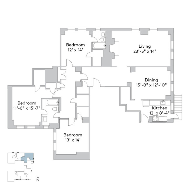 Floorplan - Cloisters