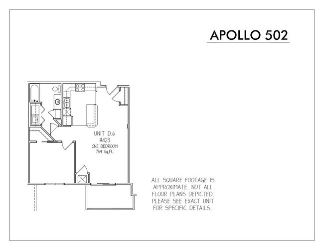 Floorplan - apollo 502
