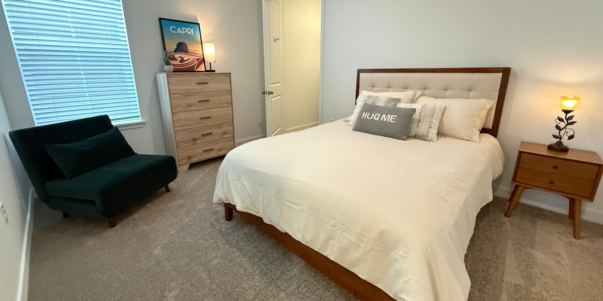 cozy new bed - 747 Raindance St