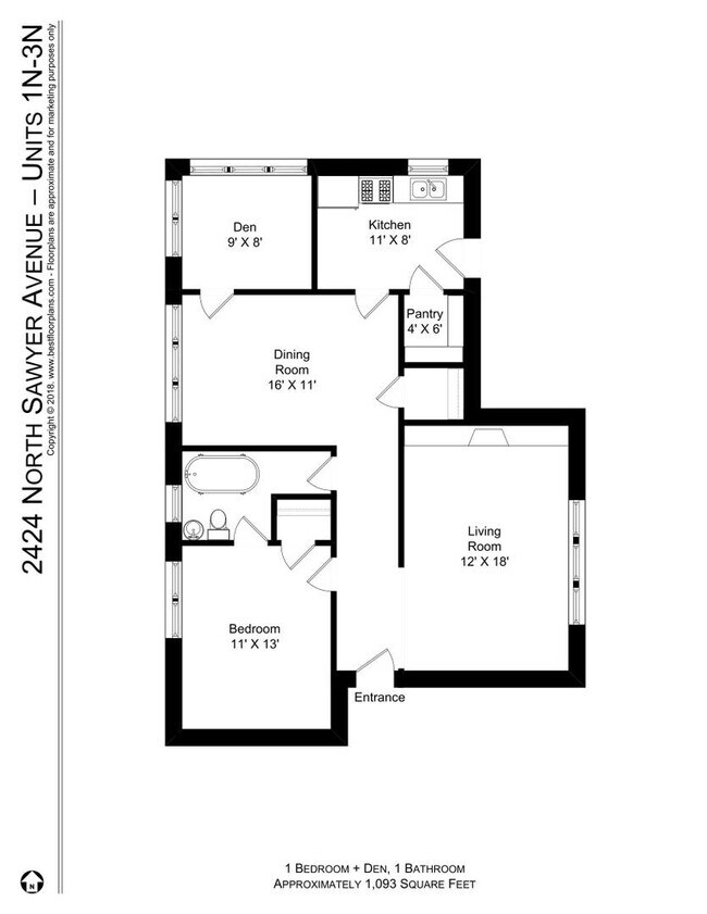 Building Photo - 2424 N Sawyer Ave
