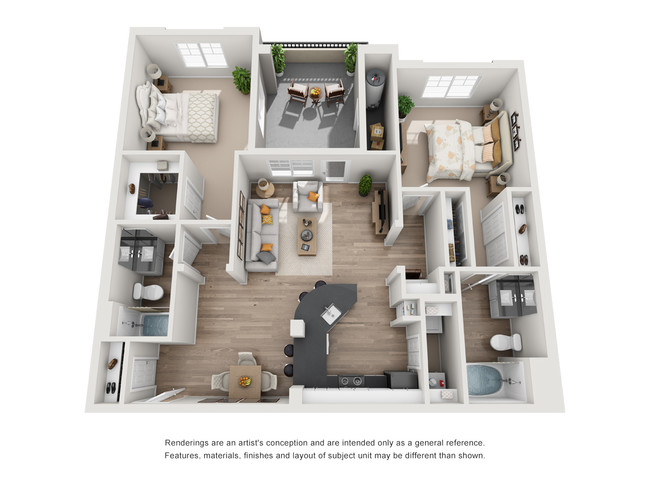 Floorplan - The Grove Apartments