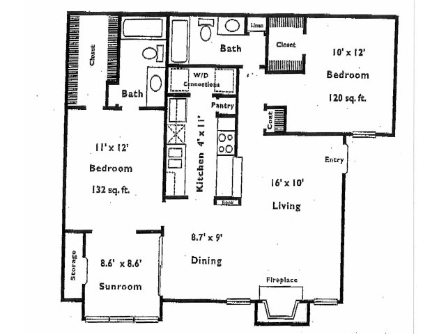 2D - The Broadway Apartment Homes