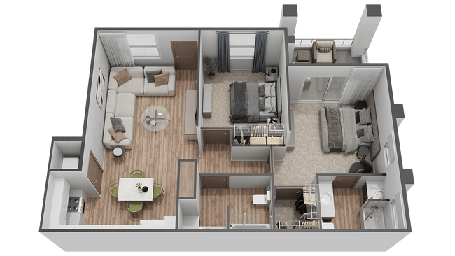 Floorplan - Westbrook Apartments