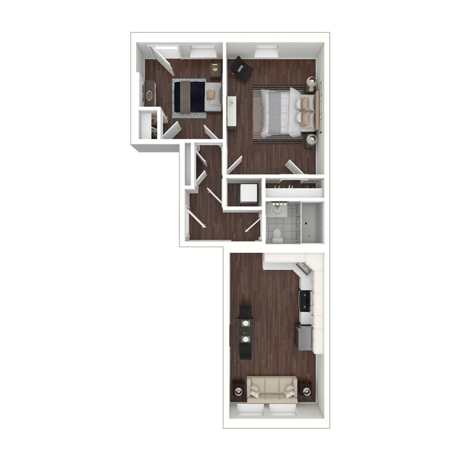 Floorplan - Clearway Apartments