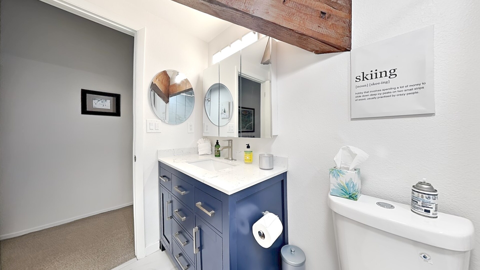 upstairs vanity - 1530 Empire Ave