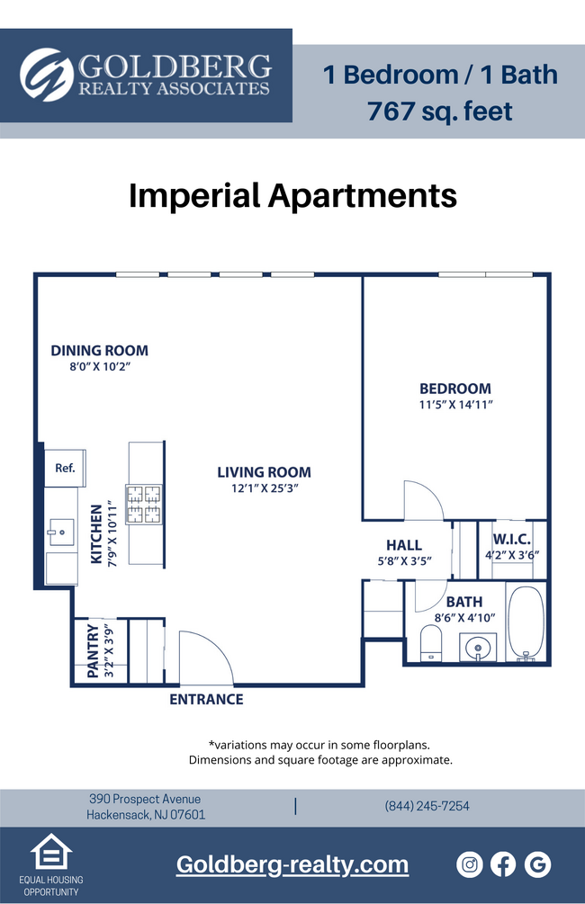 Floorplan - The Imperial Apartments