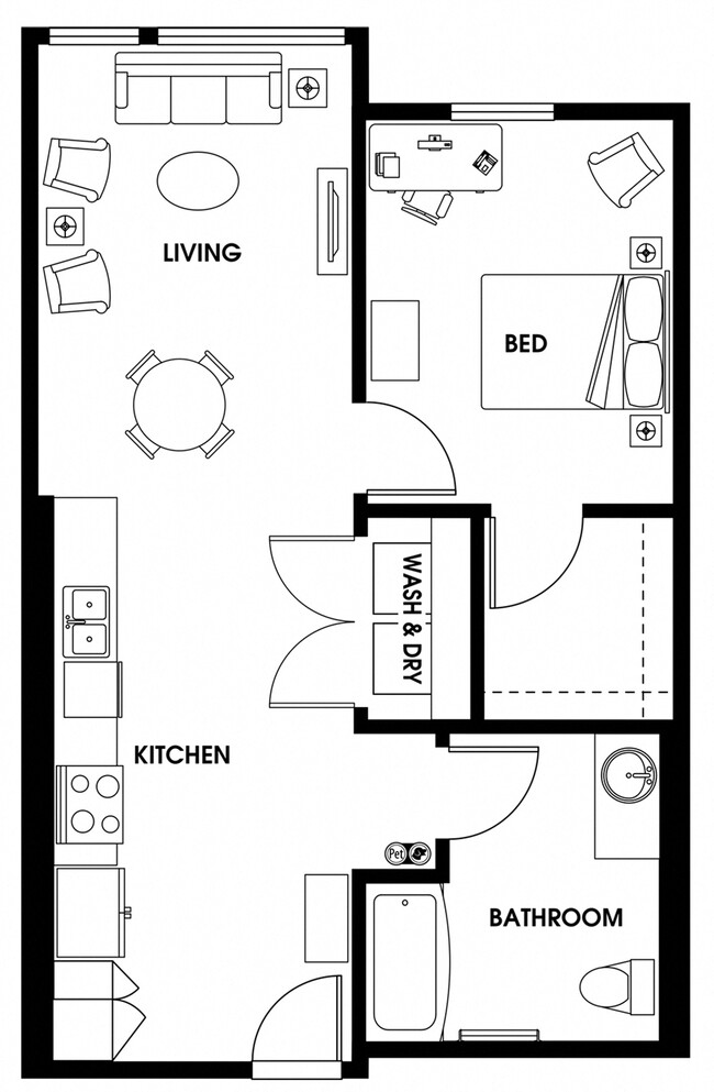 Floorplan - District Flats