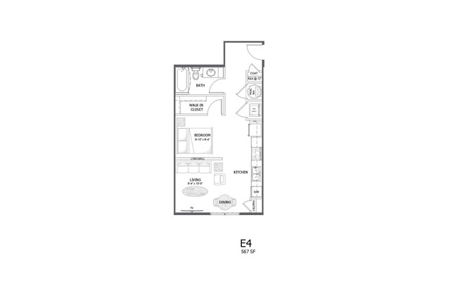 Floorplan - Mercer Atlanta - Student Living