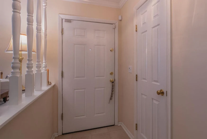 Entry door and Powder room - 9120 Dominion Cir