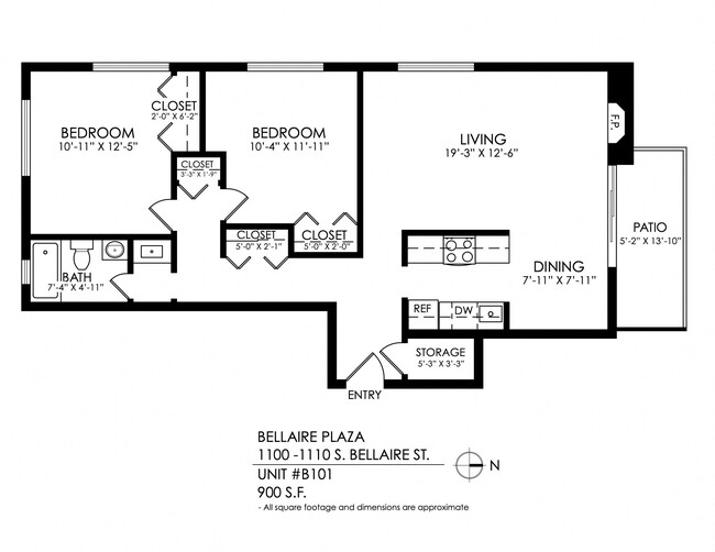 Floorplan - Bellaire Plaza