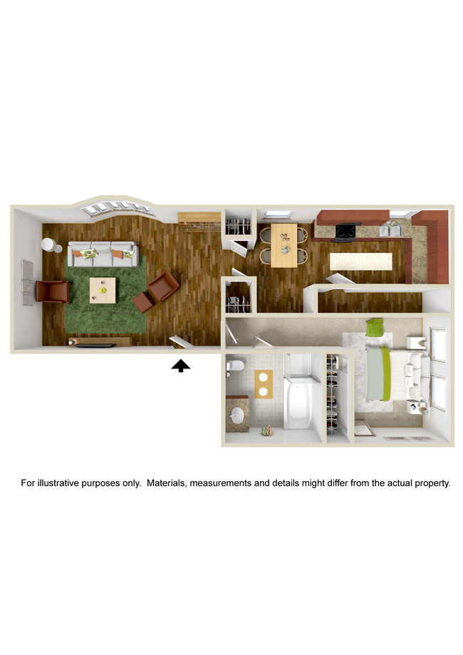 Floorplan - Baldwin Manor and Windsor Manor Apartments