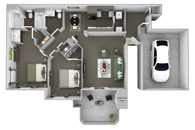 Floorplan - Antelope Ridge Apartments