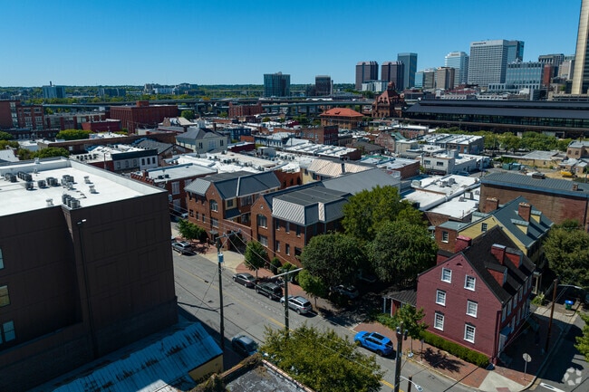 Aerial Photo - Sterling Row