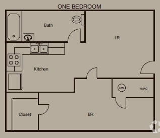 1BR/1BA - Trevor Trace Apartments