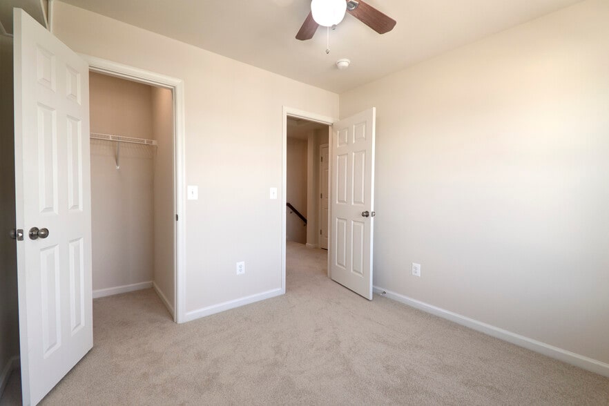 Walk in Closet in Secondary Bedroom - 105 Gristmill Ct
